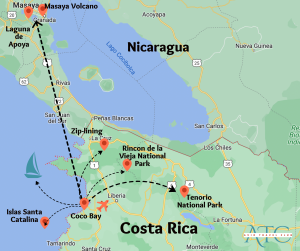 costa rica map