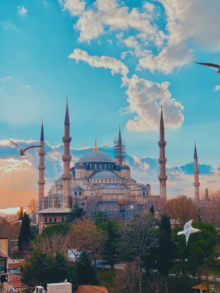 Turkey-Istanbul-BlueMosqueSunset